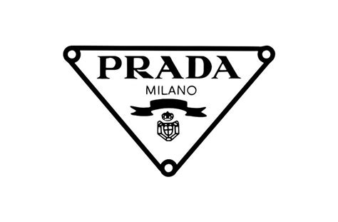 prada logo badge|More.